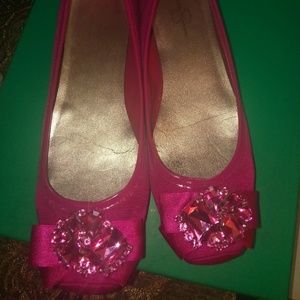 Embellished Bow Flats